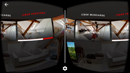 VELUX VR mansarda