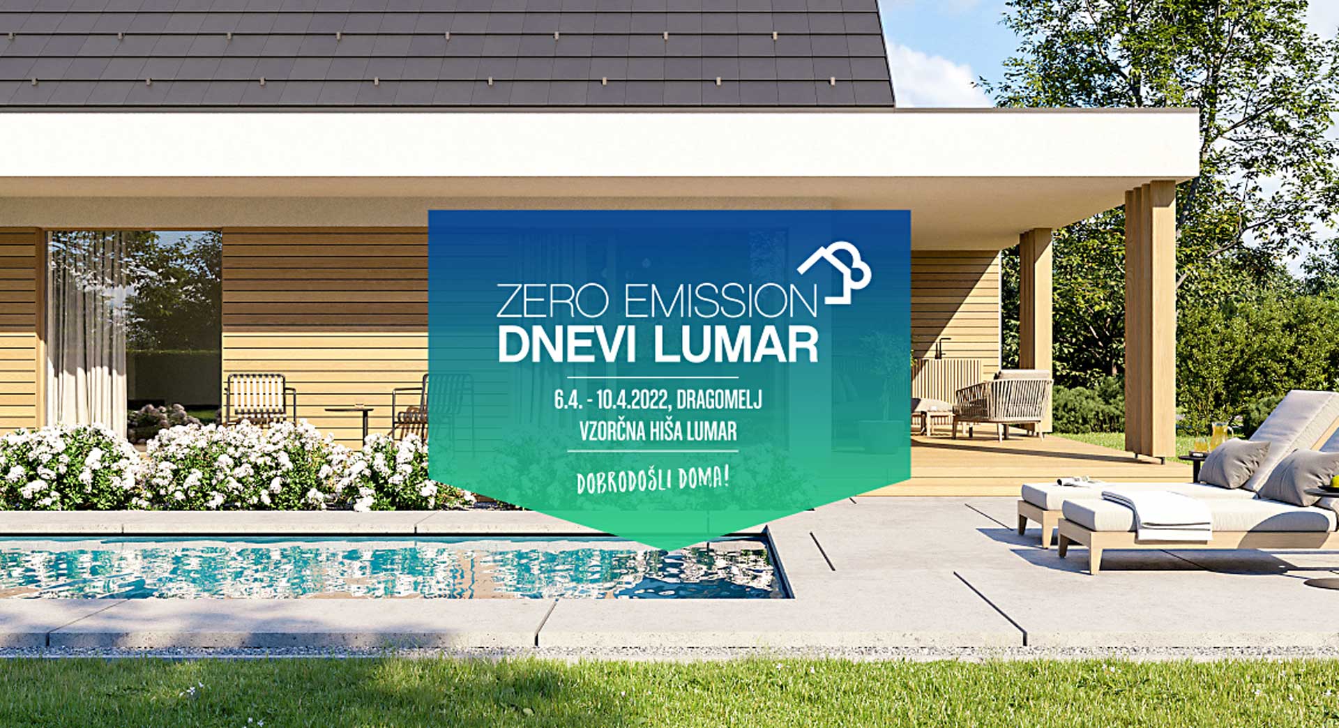 Zero Emission® dnevi Lumar Inovativna trajnostna gradnja  - V ŽIVO na edini slovenski certificirani aktivni hiši