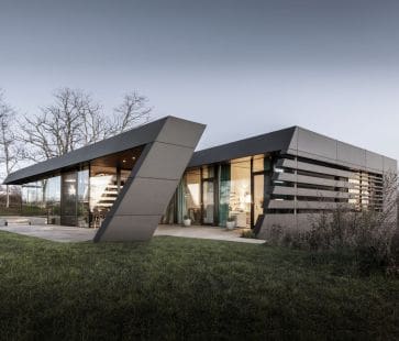 Prezračevana fasada Swisspearl: učinkovito in estetsko hkrati