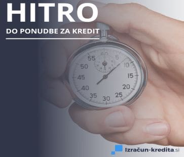 Preizkusite kalkulator za izračun kredita