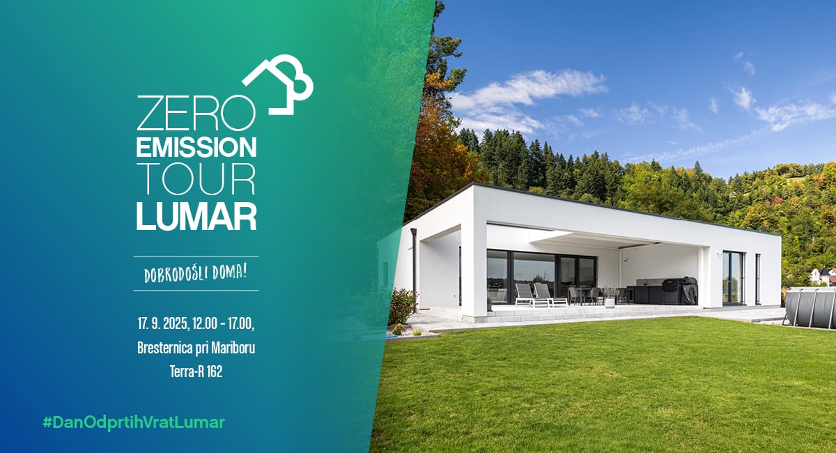 LUMAR ZERO EMISSION TOUR PREMIERNO: Dan odprtih vrat hiše Lumar Terra-R 162