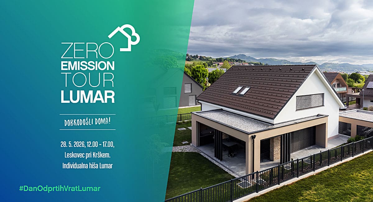 PREMIERNO - Dan odprtih vrat individualne hiše Lumar